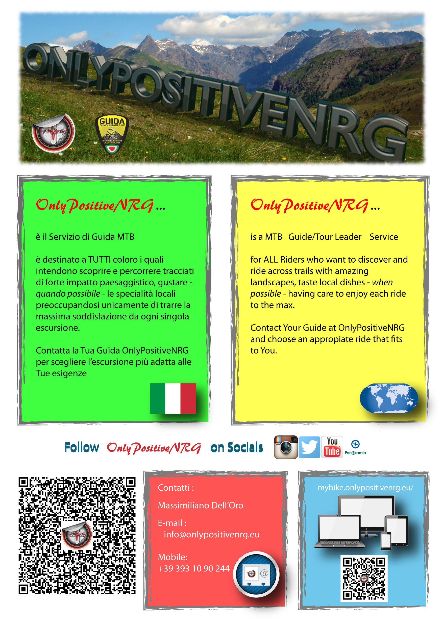 OnlyPositiveNRG - retro Flyer 2014