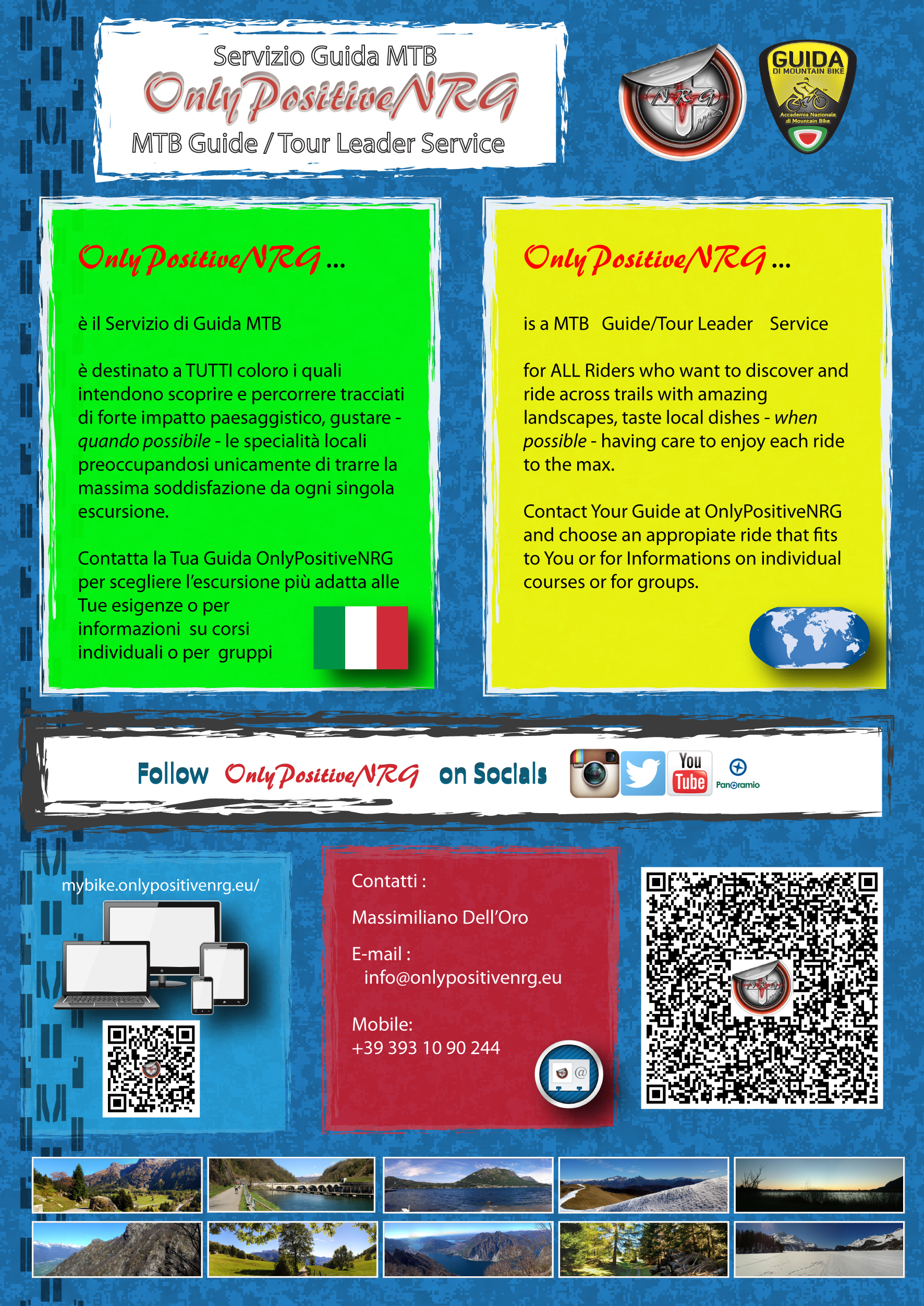 OnlyPositiveNRG - retro Flyer 2015 